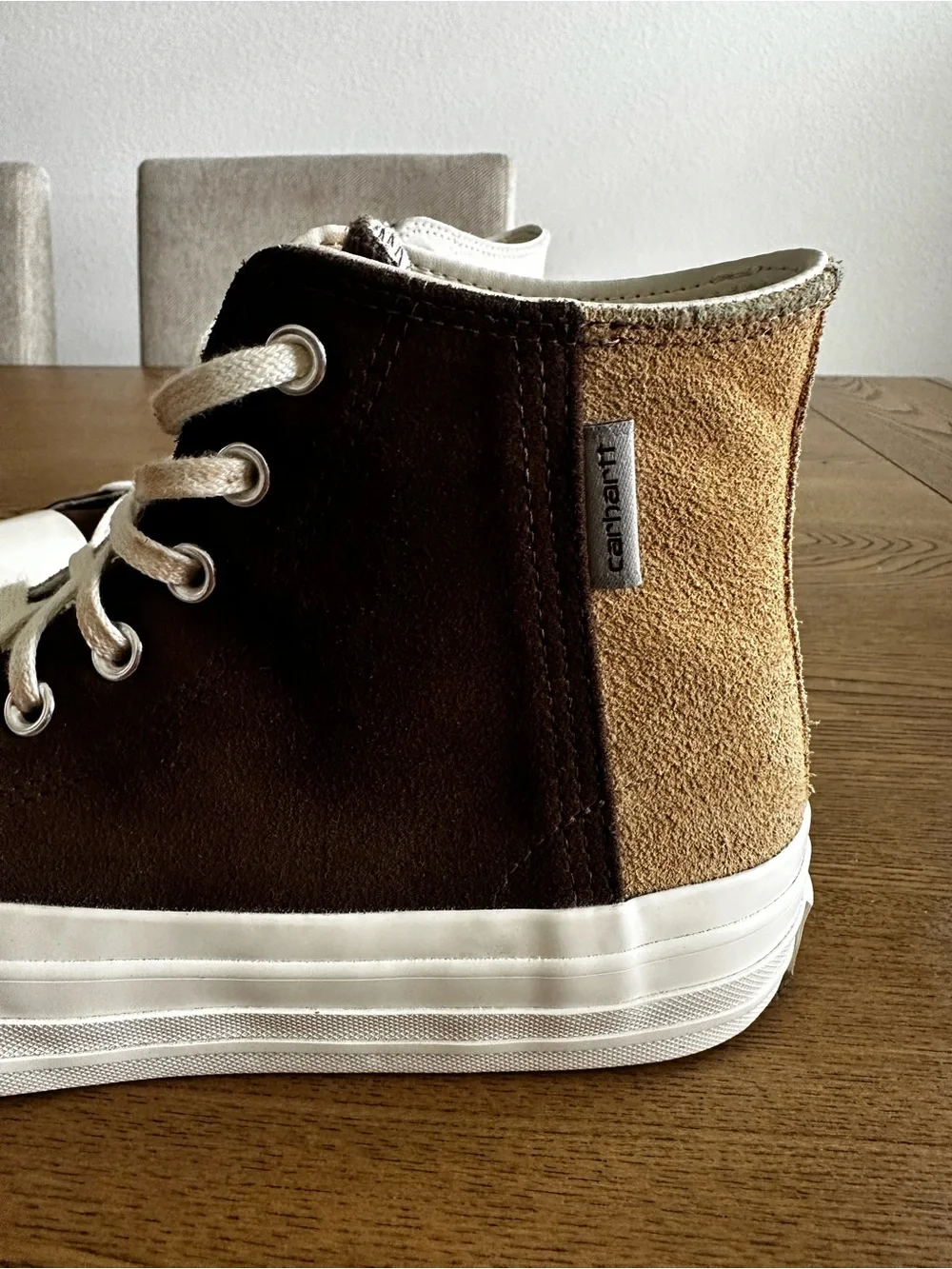 Carhartt WIP High-Top Sneakers - Brown, White, Tan